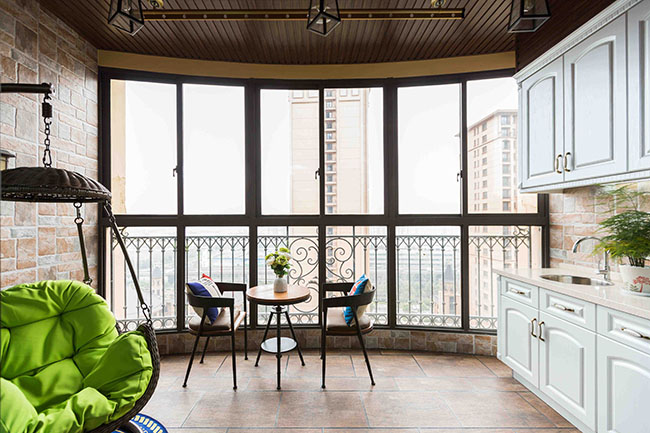 陽(yáng)臺(tái)裝修的幾種布局方式